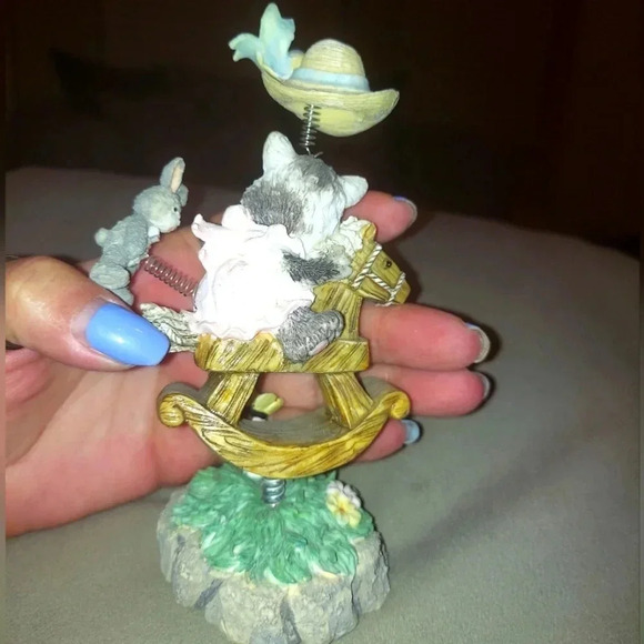 Westland Kitten on Rocking Horse - Picture 3 of 4